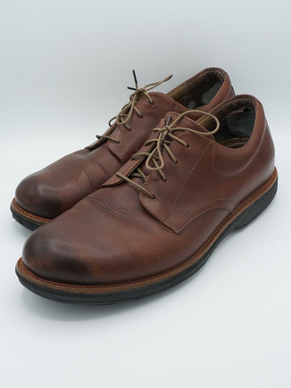 Dansko Brown Leather Lace-Up Oxford Casual Shoes Men's Size 46 (US 12.5-13)
